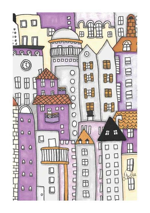 Purple City - Lisa Ruhe