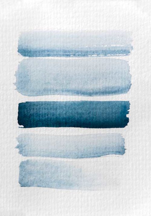 Aquarelle Meets Pencil - Stripes - Studio Nahili