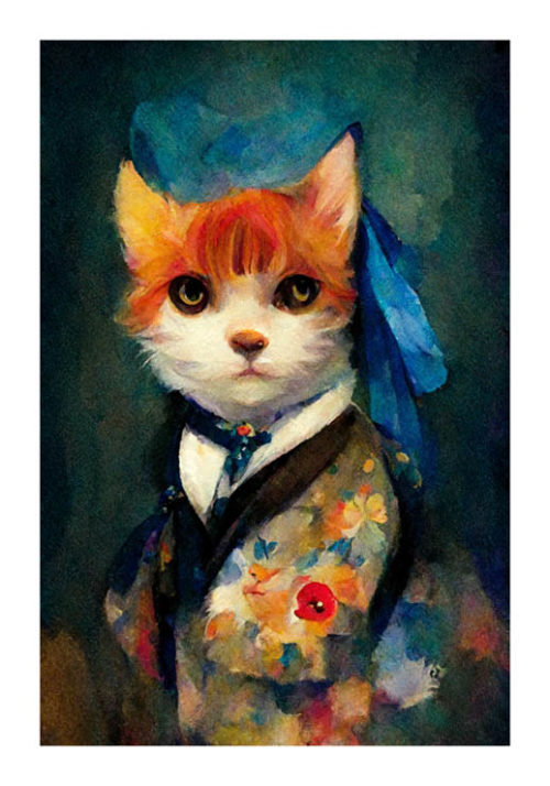 Cat with Clothes - Winnie Møller