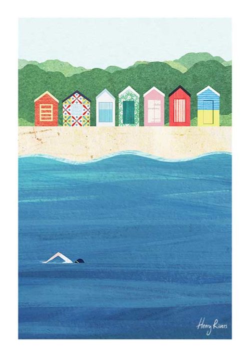 Beach Huts - Henry Rivers