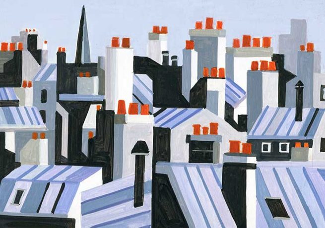 Paris Roofs - André Baldet