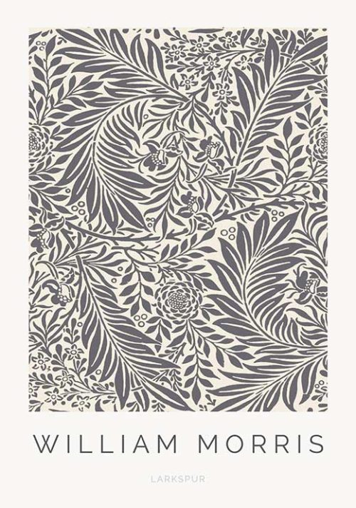 Larkspur - William Morris